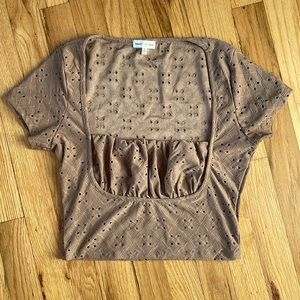 Cropped Blouse - FashionNova - Size M - Never Worn